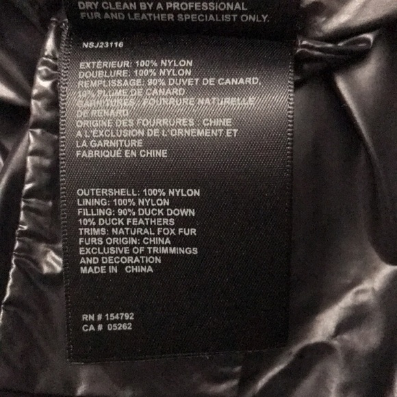 NB SERIES Bea Quilted Down Black Coat Size Large - Picture 11 of 15